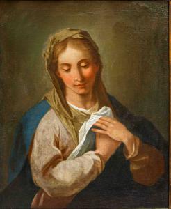 Lombard school, 17th century, Virgin with clasped hands